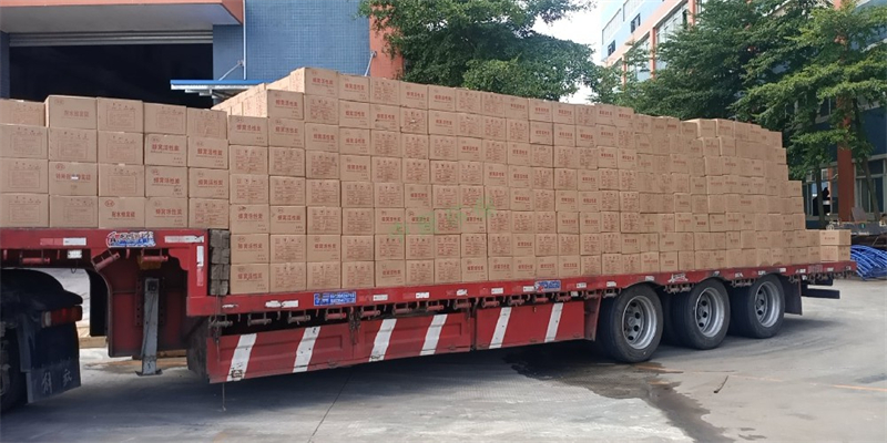广东省世X环保采购40方防水蜂窝活性炭